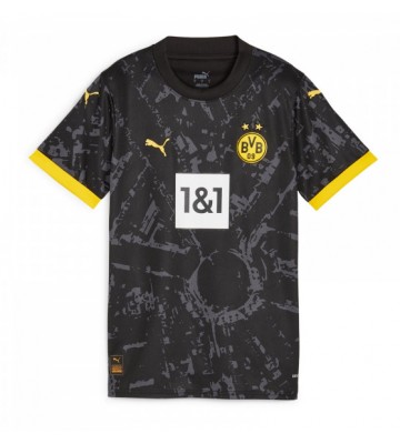 Borussia Dortmund Replika Udebanetrøje Dame 2023-24 Kortærmet